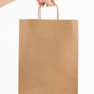 Paper bags with handle